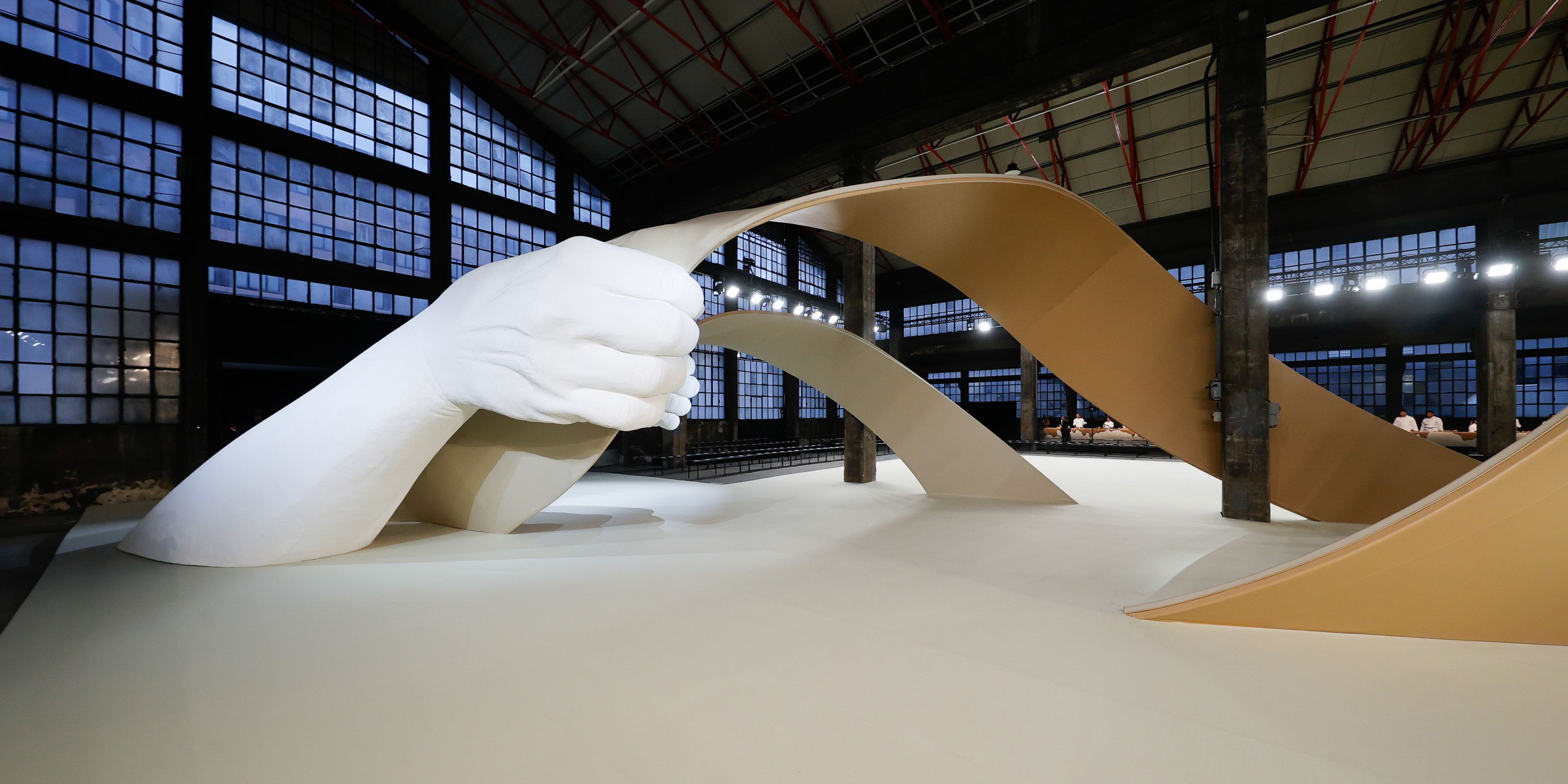 Lorenzo Quinn Shot Magazine Interview Tods Show Installation